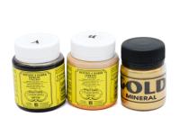 Минеральное золото по камню и дереву (Комплект из 3-х компонентов) Минеральное золото по камню и дереву (Комплект из 3-х компонентов)